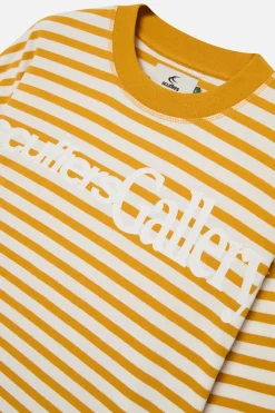 Scuffers Long Sleeves^Curator Orange & White Longsleeve