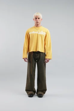Scuffers Long Sleeves^Curator Yellow Longsleeve