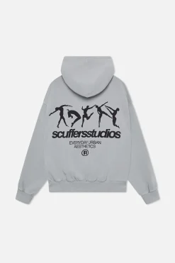 Scuffers Hoodies^Dancing Hoodie Grey