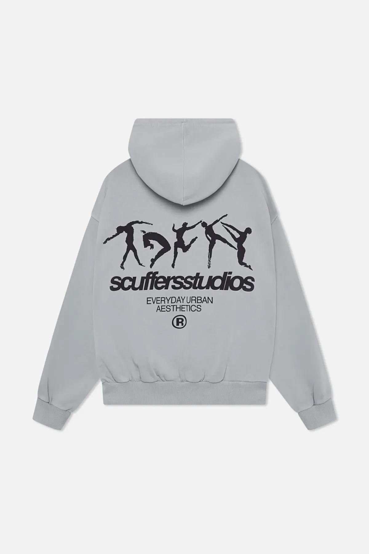 Scuffers Hoodies^Dancing Hoodie Grey