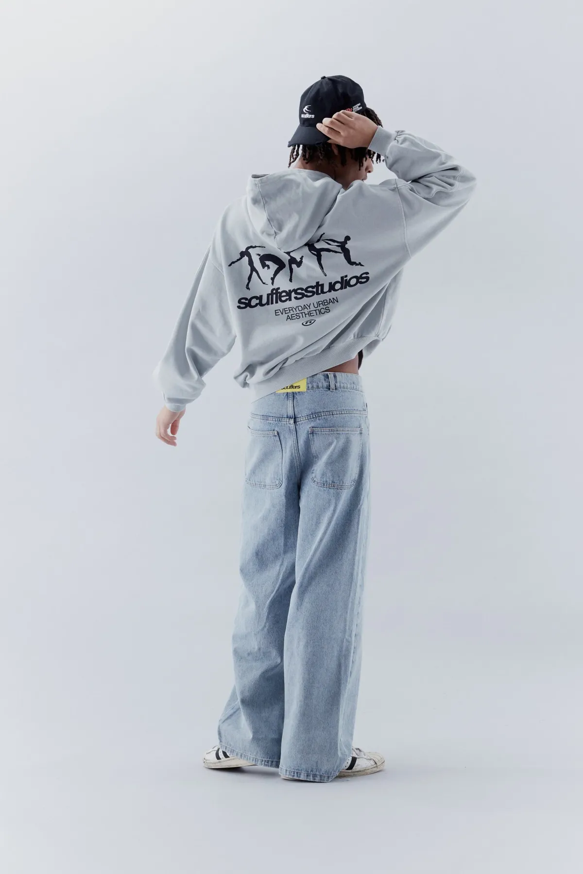 Scuffers Hoodies^Dancing Hoodie Grey
