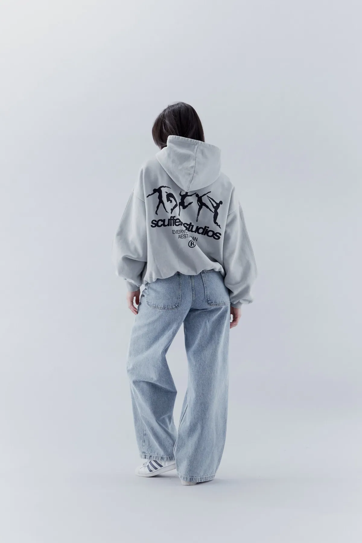 Scuffers Hoodies^Dancing Hoodie Grey
