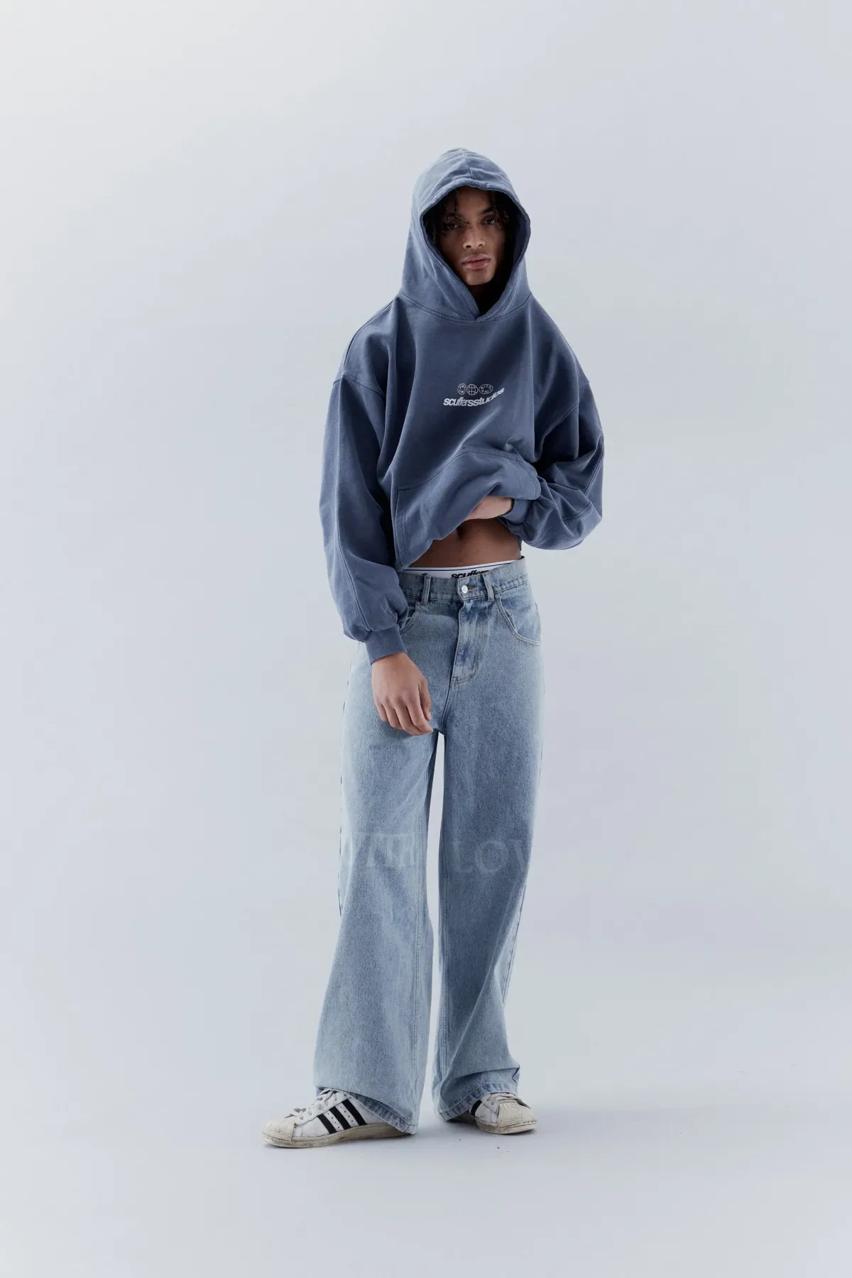 Scuffers Hoodies^Dancing Hoodie Navy