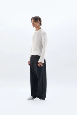 Scuffers Knitwear^Double Moon White Open Knit