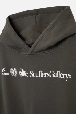 Scuffers Hoodies^Emblem Black Hoodie