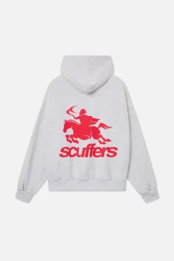 Scuffers Hoodies^Emblem Light Grey Hoodie