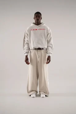 Scuffers Hoodies^Emblem Light Grey Hoodie