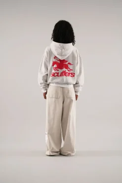 Scuffers Hoodies^Emblem Light Grey Hoodie