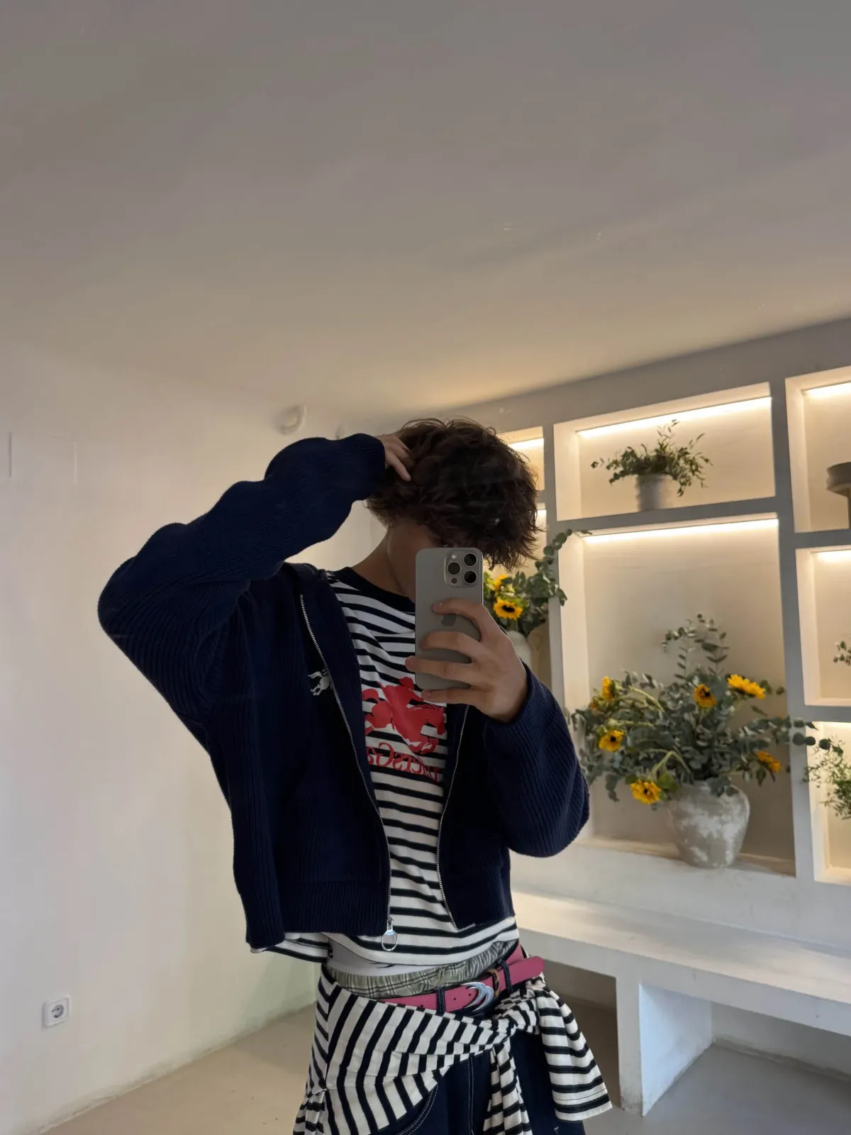 Scuffers Knitwear^Emblem Navy Zipper Knit