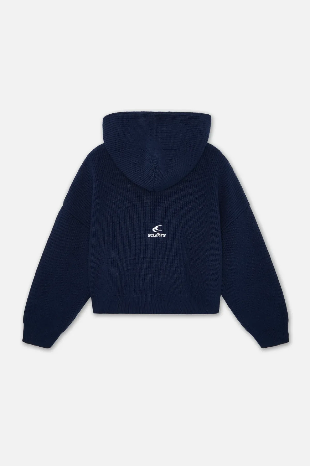 Scuffers Knitwear^Emblem Navy Zipper Knit