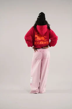 Scuffers Hoodies^Emblem Red Hoodie