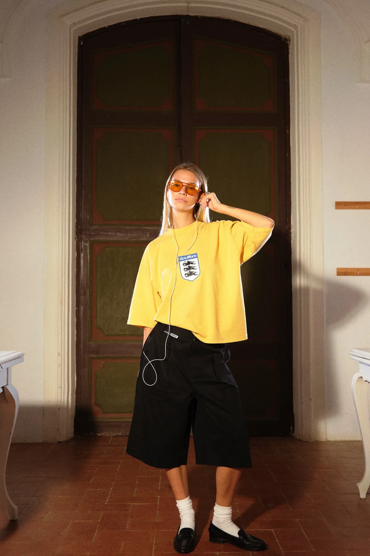 Scuffers T-shirts^England Yellow T-Shirt