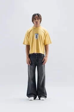 Scuffers T-shirts^England Yellow T-Shirt
