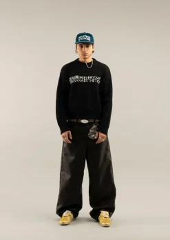 Scuffers Knitwear^Essential Black Knit