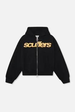 Scuffers Hoodies^Essential Black Zipper