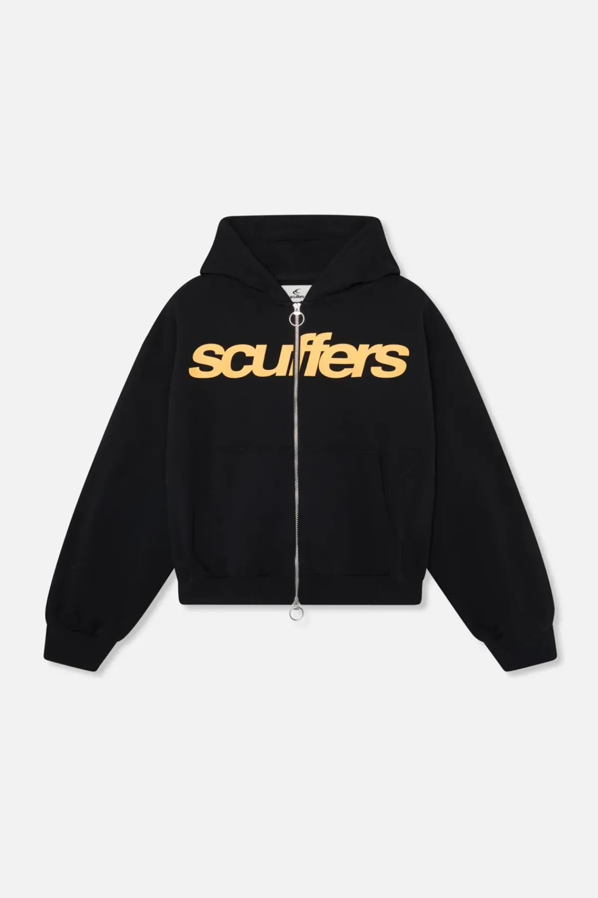 Scuffers Hoodies^Essential Black Zipper