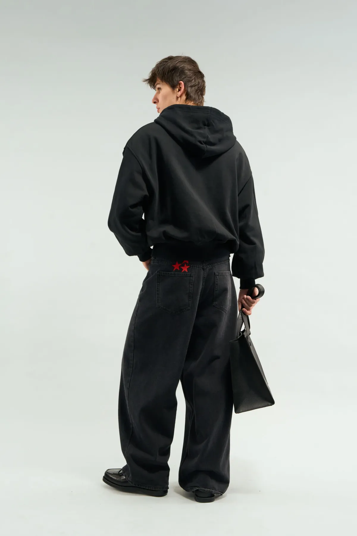 Scuffers Hoodies^Essential Black Zipper