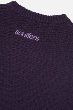 Scuffers Knitwear^Essential Purple Knit