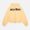 Scuffers Hoodies^Essential Yellow Zipper