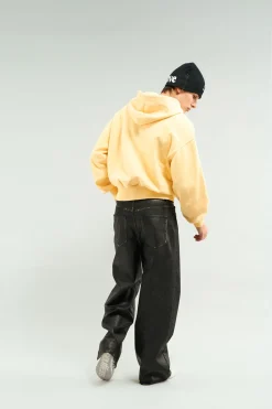 Scuffers Hoodies^Essential Yellow Zipper