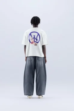 Scuffers T-shirts^Facetime Ecru T-Shirt