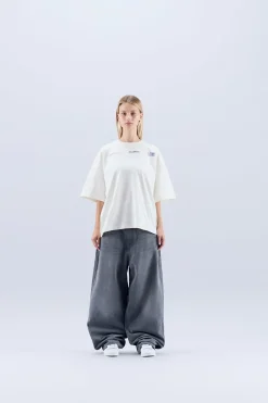 Scuffers T-shirts^Facetime Ecru T-Shirt