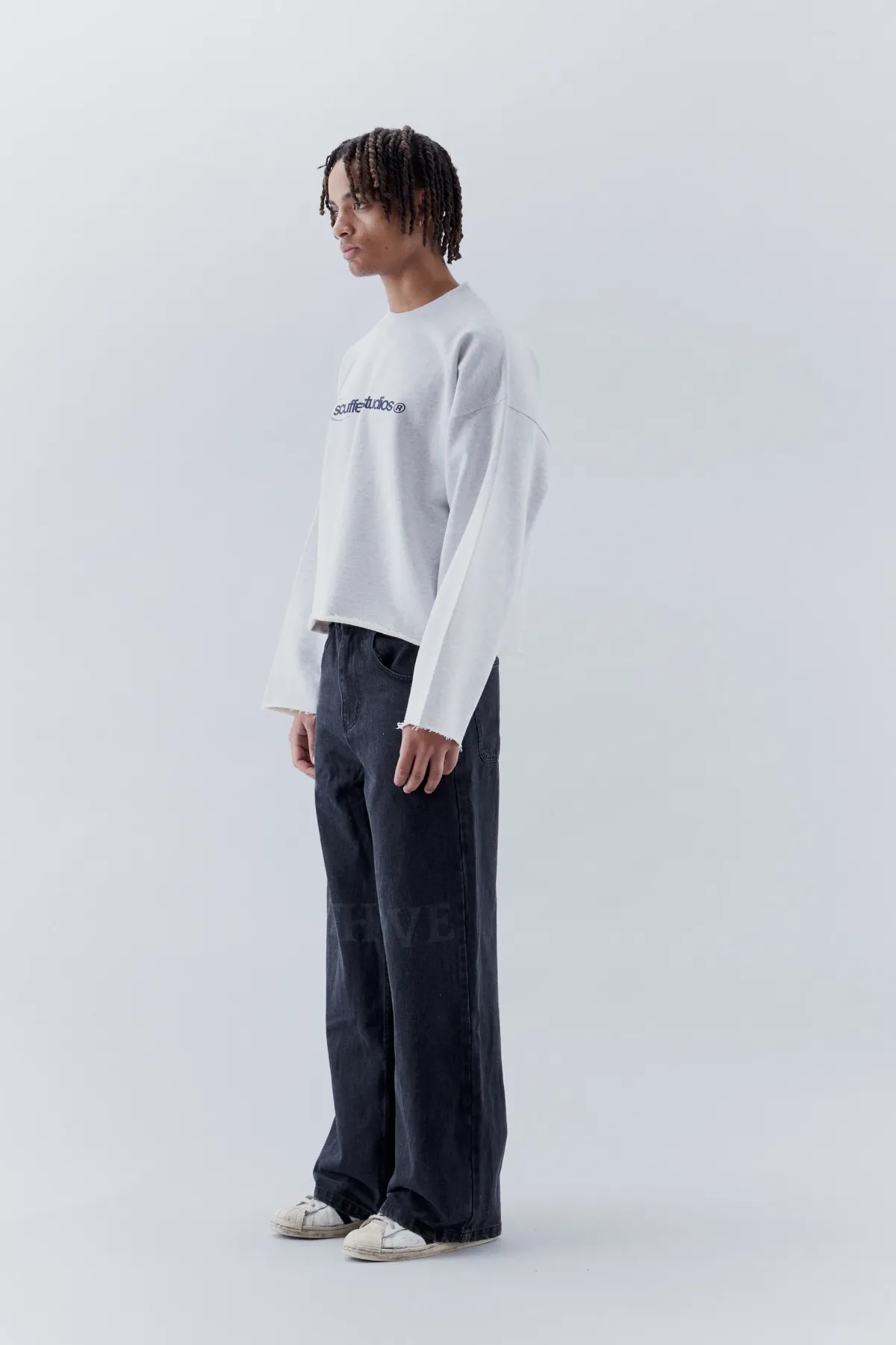 Scuffers Crewneck^FFS Light Grey Sweatshirt