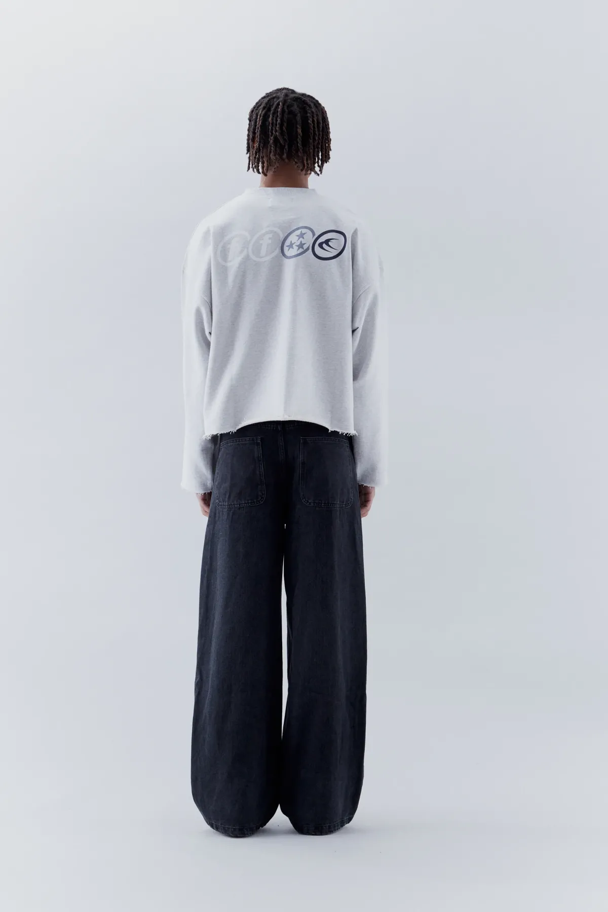 Scuffers Crewneck^FFS Light Grey Sweatshirt