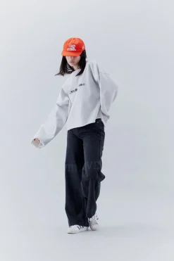 Scuffers Crewneck^FFS Light Grey Sweatshirt