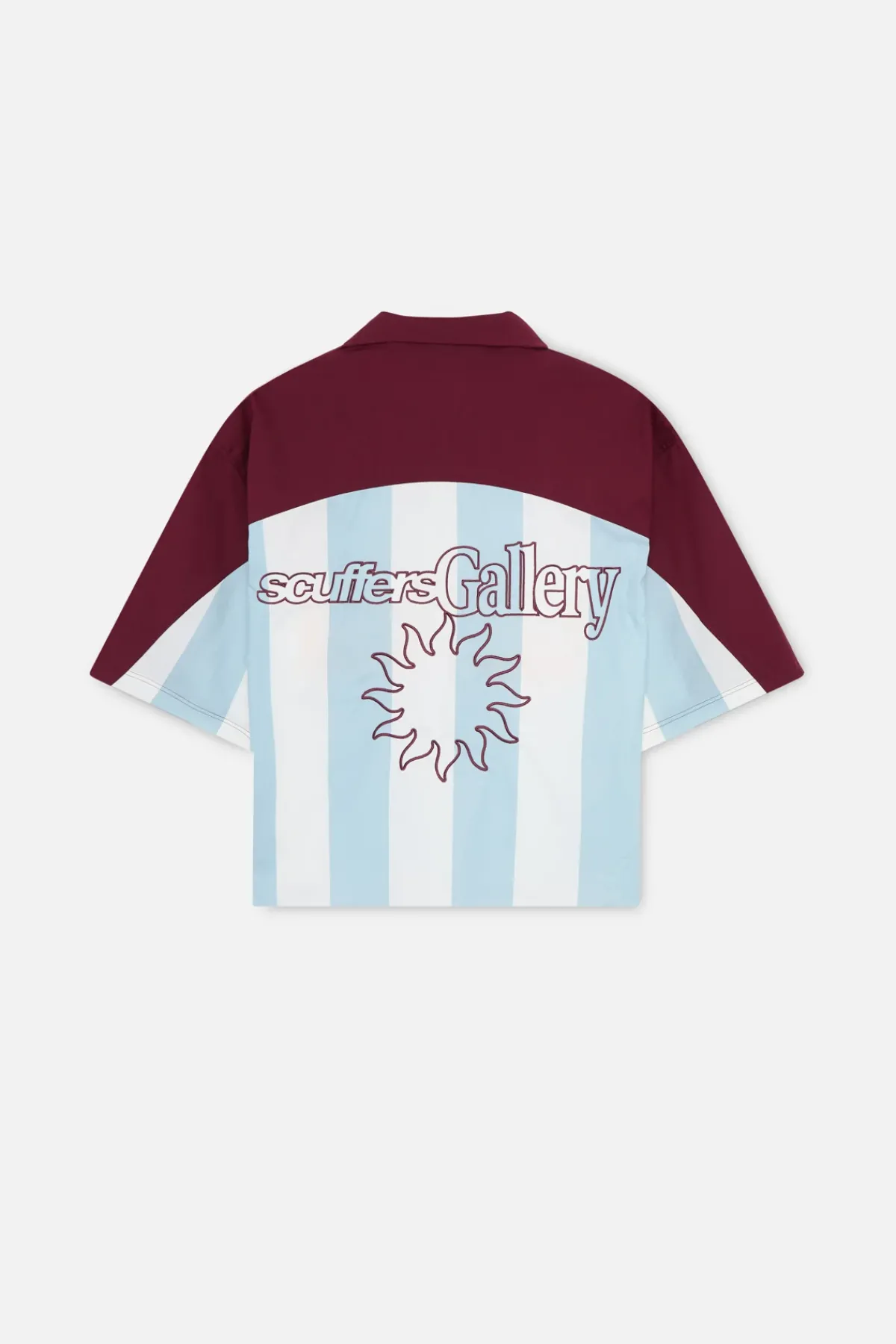 Scuffers Shirts & Polos^Forza Burgundy & Blue Shirt