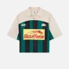 Scuffers Shirts & Polos^Forza Ecru & Green Shirt