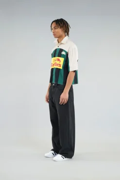 Scuffers Shirts & Polos^Forza Ecru & Green Shirt