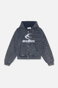 Scuffers Knitwear^Frenchie Navy Knit Zipper