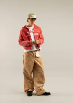 Scuffers Knitwear^Frenchie Red Knit Zipper