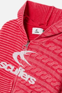 Scuffers Knitwear^Frenchie Red Knit Zipper