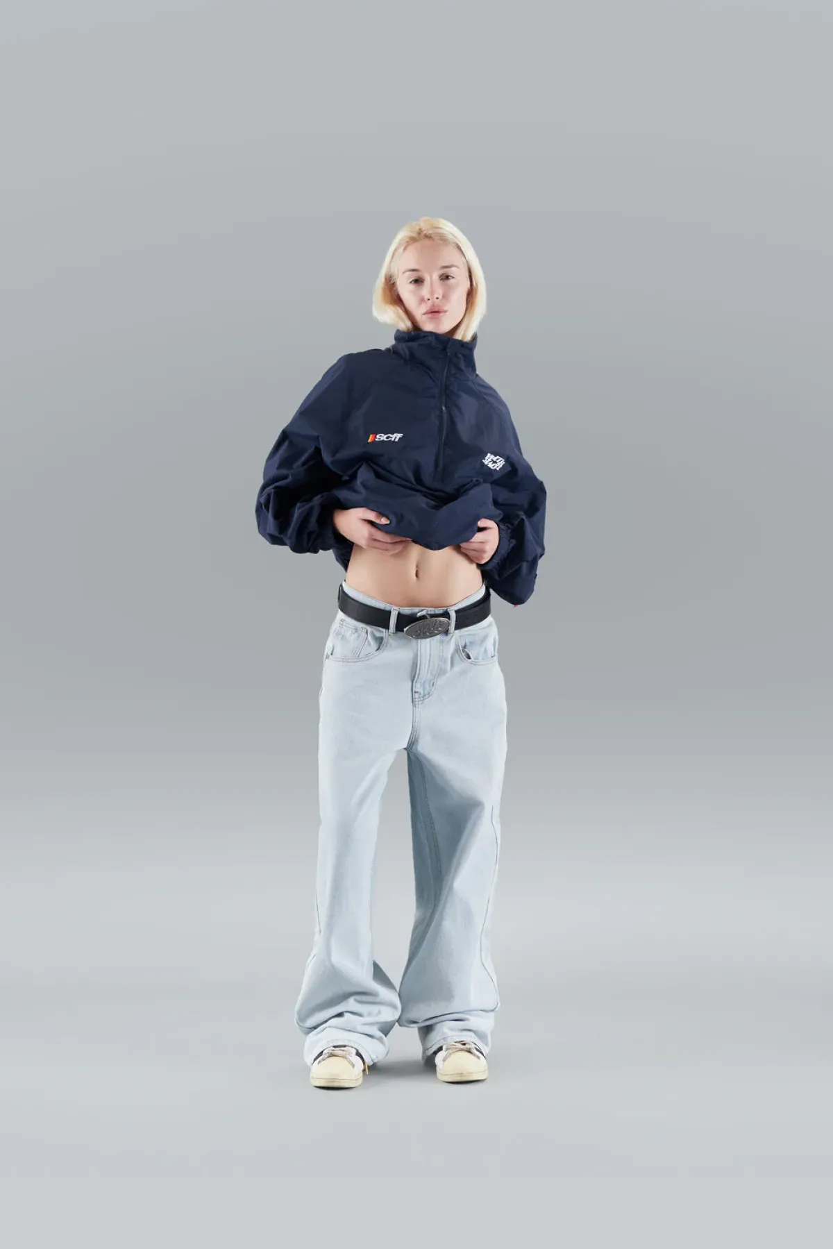 Scuffers Outerwear^FW-7 Navy Windbreaker