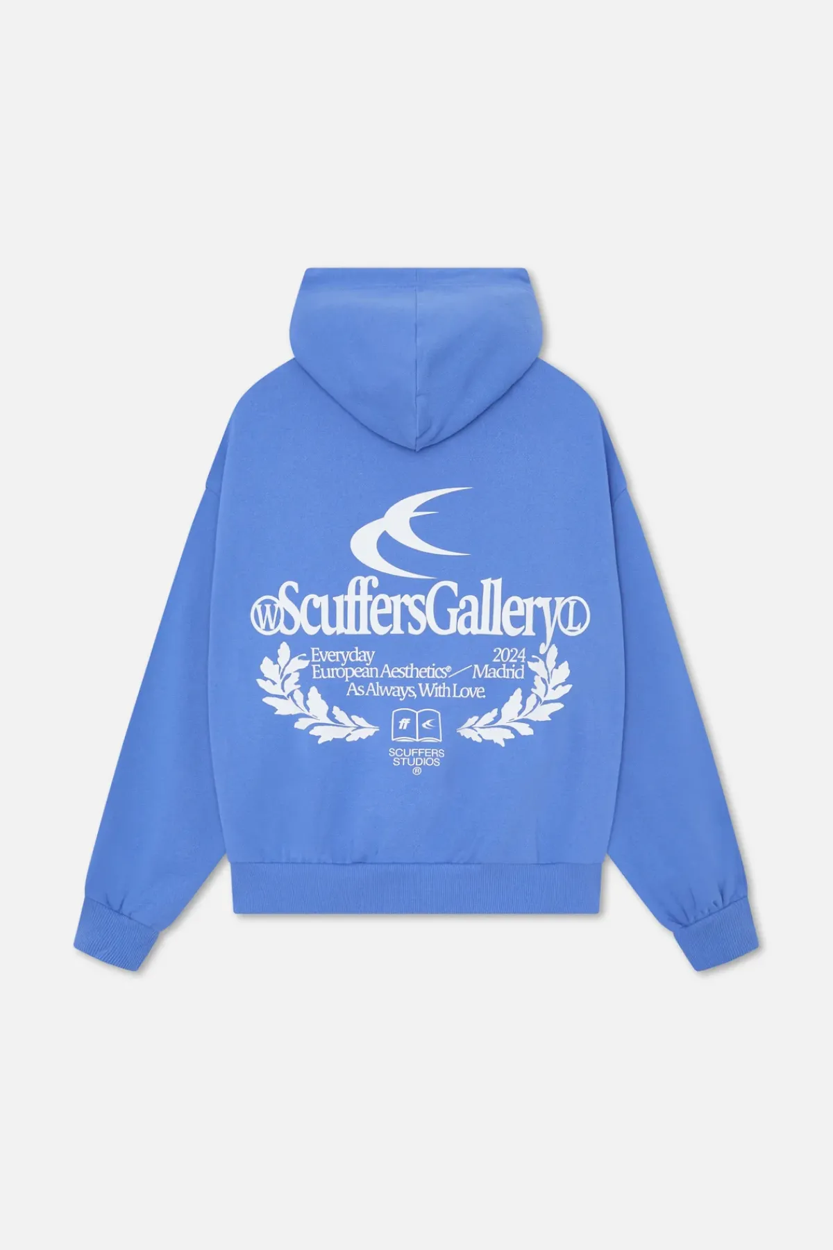 Scuffers Hoodies^Gallery Blue Hoodie