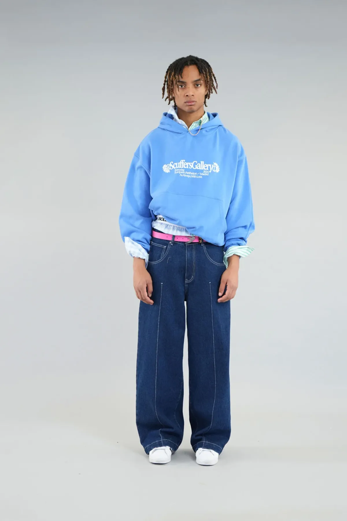 Scuffers Hoodies^Gallery Blue Hoodie