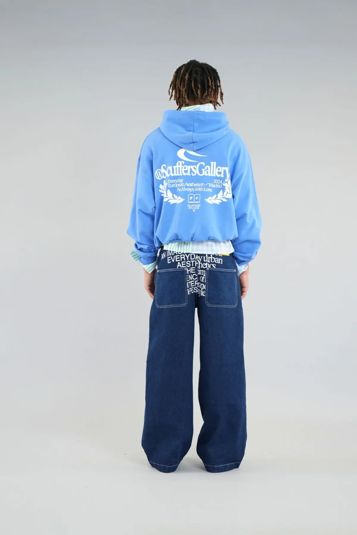 Scuffers Hoodies^Gallery Blue Hoodie