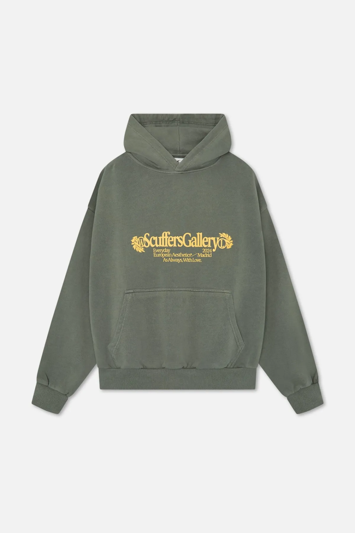 Scuffers Hoodies^Gallery Green Hoodie