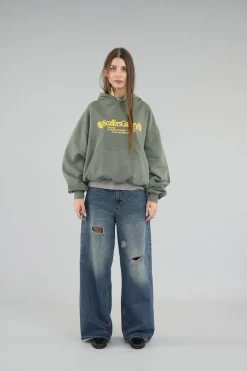 Scuffers Hoodies^Gallery Green Hoodie