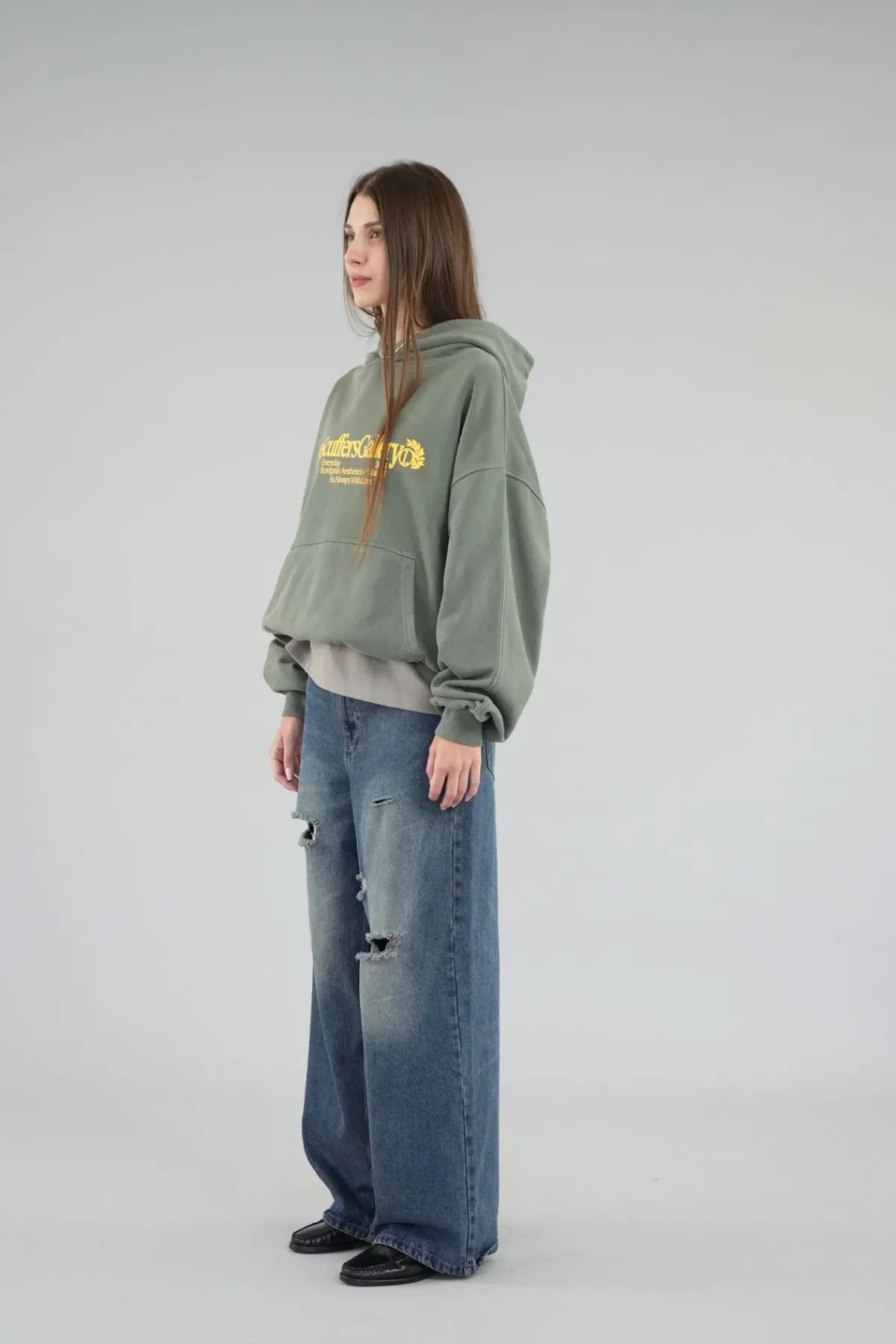 Scuffers Hoodies^Gallery Green Hoodie