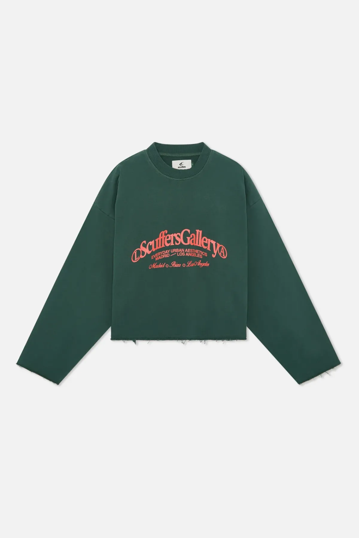 Scuffers Crewneck^Gallery Green Sweatshirt
