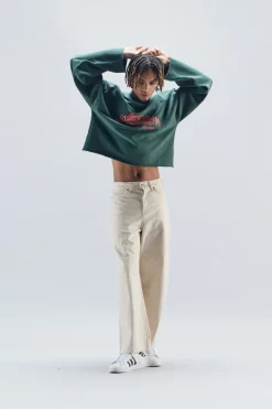 Scuffers Crewneck^Gallery Green Sweatshirt