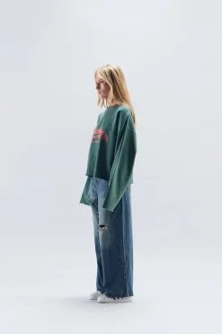 Scuffers Crewneck^Gallery Green Sweatshirt