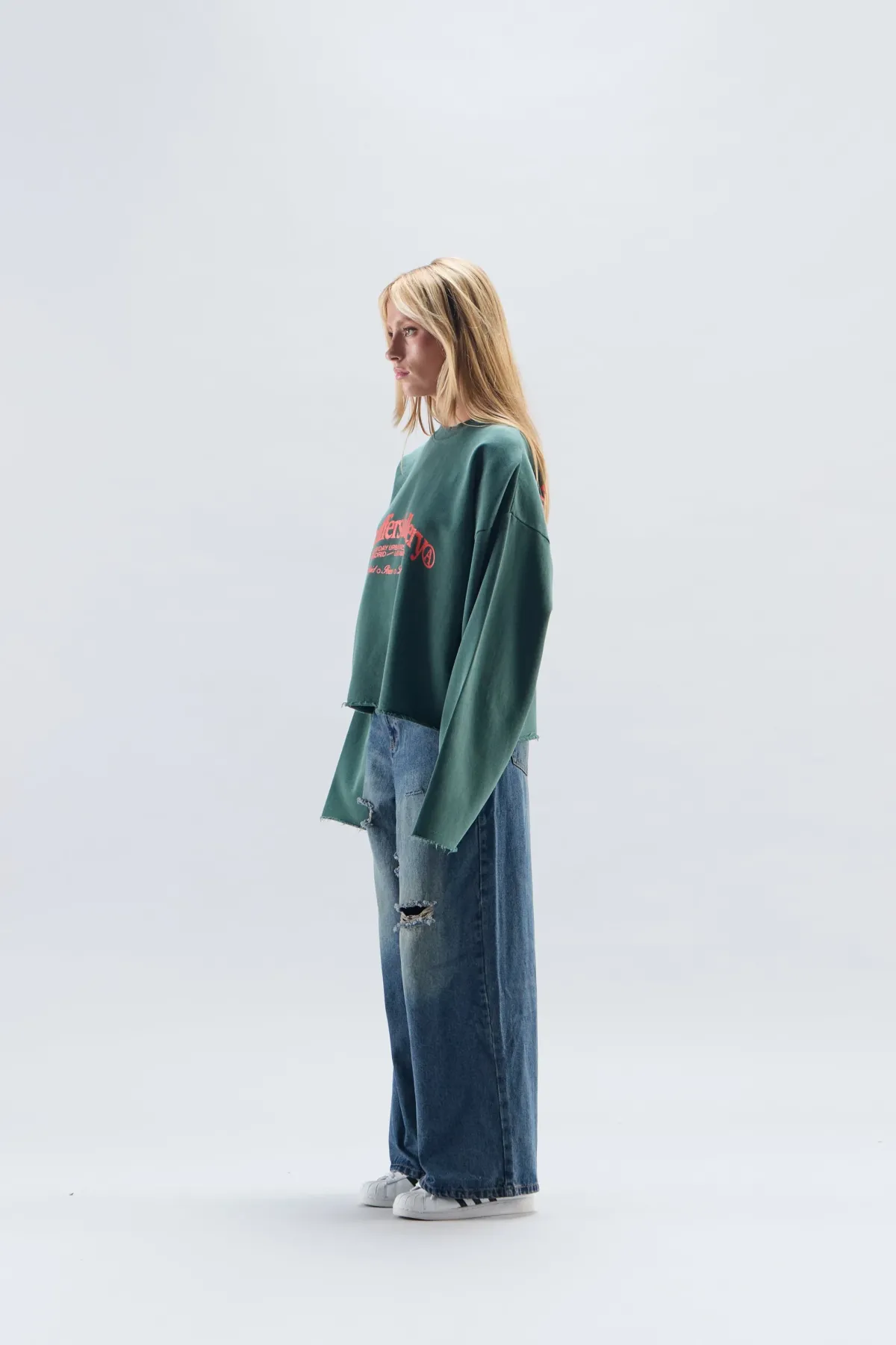 Scuffers Crewneck^Gallery Green Sweatshirt