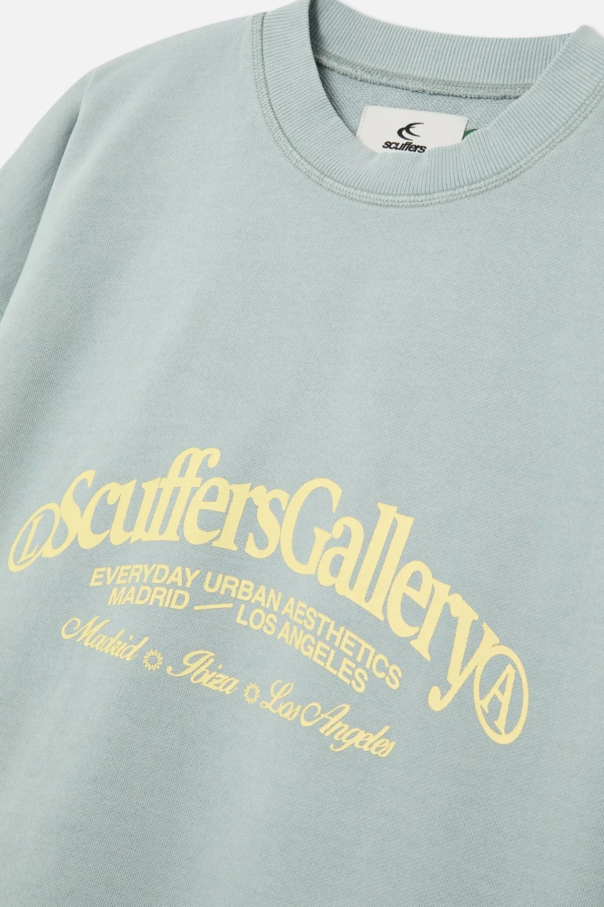 Scuffers Crewneck^Gallery Greenish Sweatshirt