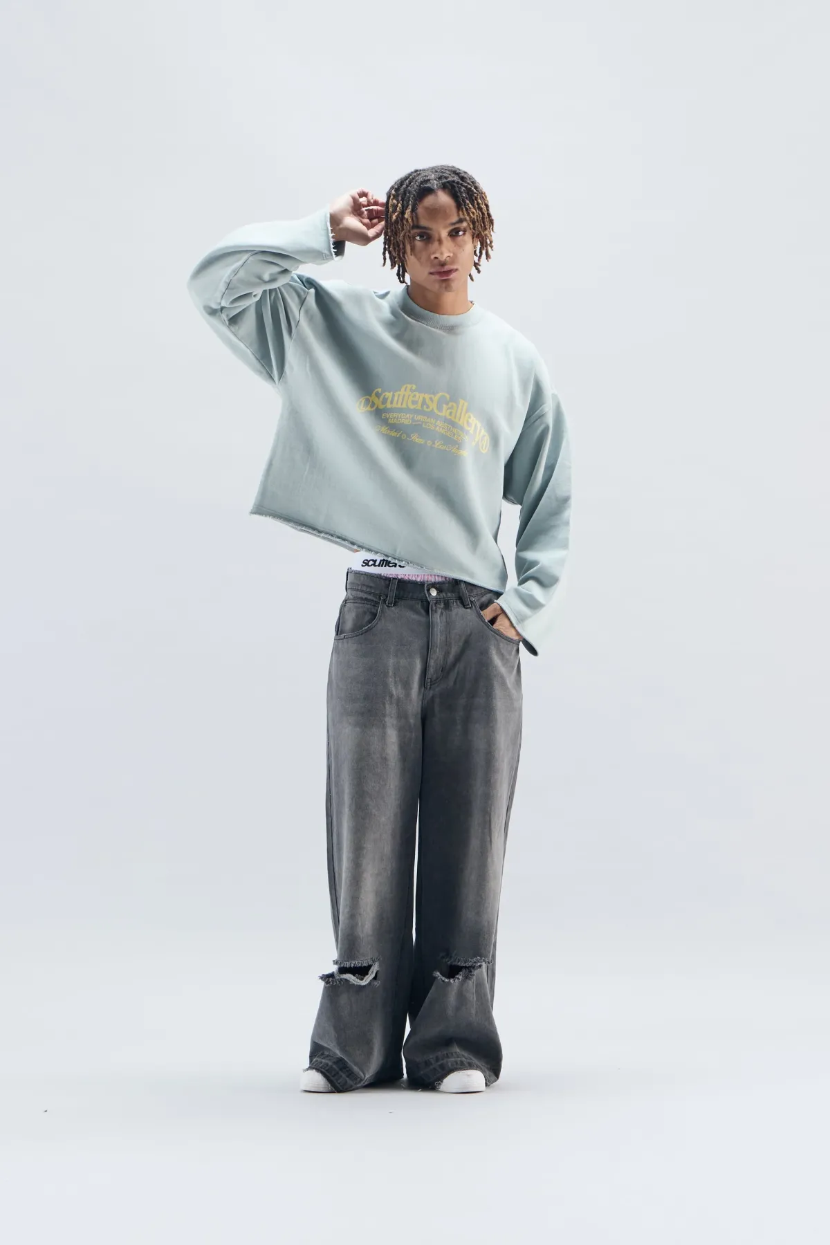 Scuffers Crewneck^Gallery Greenish Sweatshirt