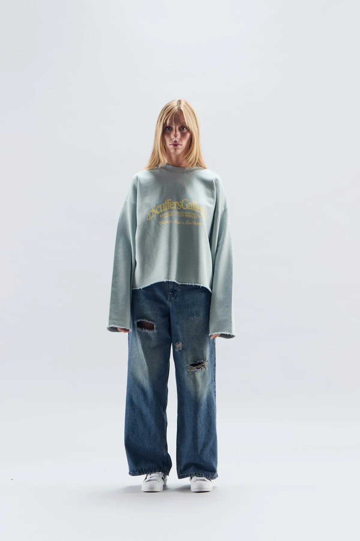Scuffers Crewneck^Gallery Greenish Sweatshirt