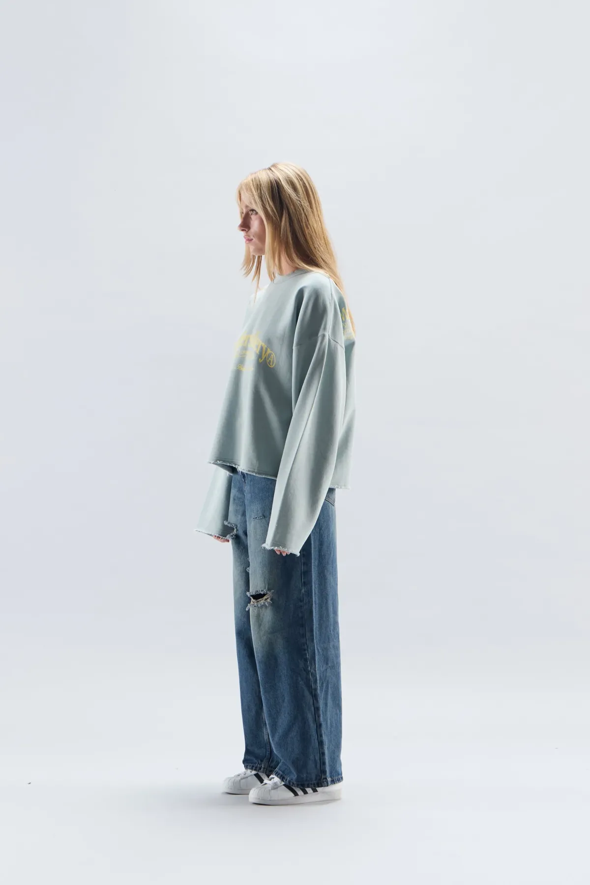 Scuffers Crewneck^Gallery Greenish Sweatshirt